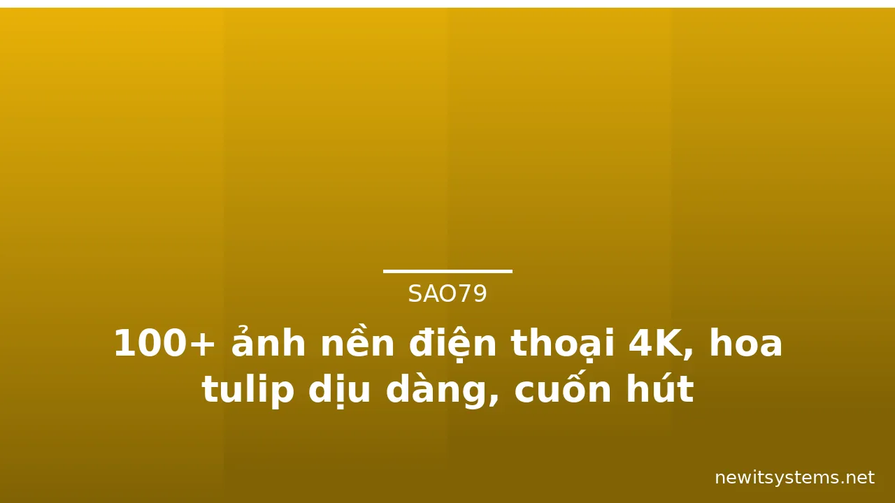 100+ ảnh nền điện thoại 4K, hoa tulip dịu dàng, cuốn hút · ảnh 1