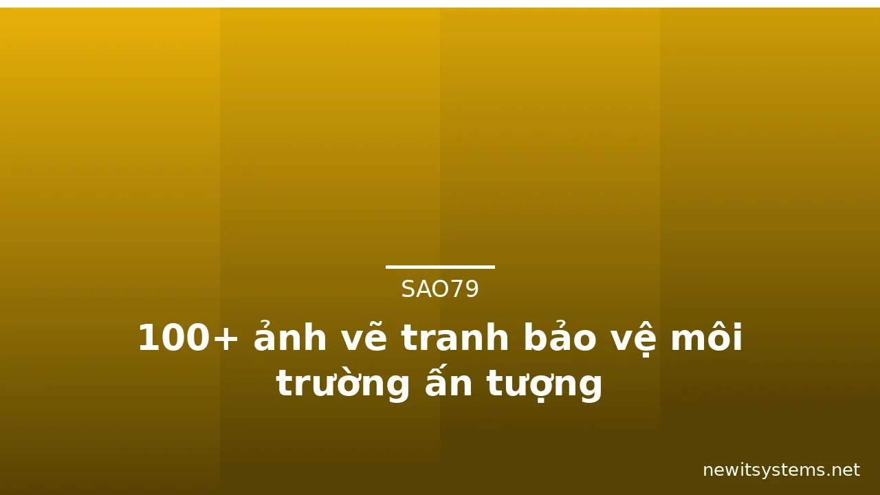 100+ ảnh vẽ tranh bảo vệ môi trường ấn tượng · ảnh 2