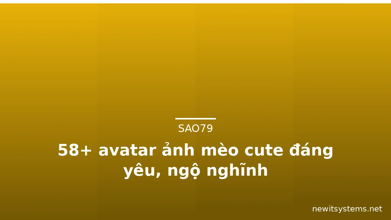 58+ avatar ảnh mèo cute đáng yêu, ngộ nghĩnh · ảnh 1