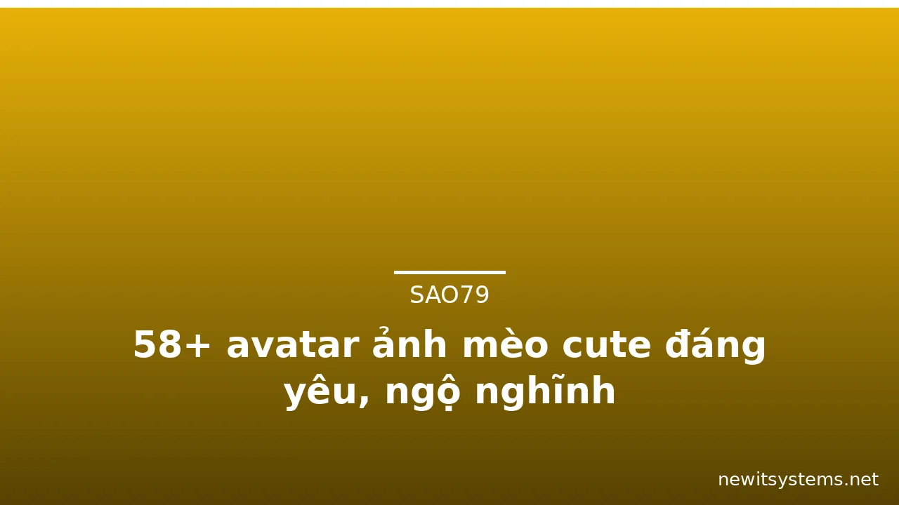 58+ avatar ảnh mèo cute đáng yêu, ngộ nghĩnh · ảnh 2