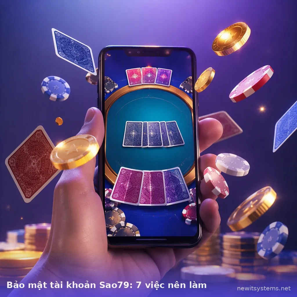 Bảo mật tài khoản Sao79: 7 việc nên làm