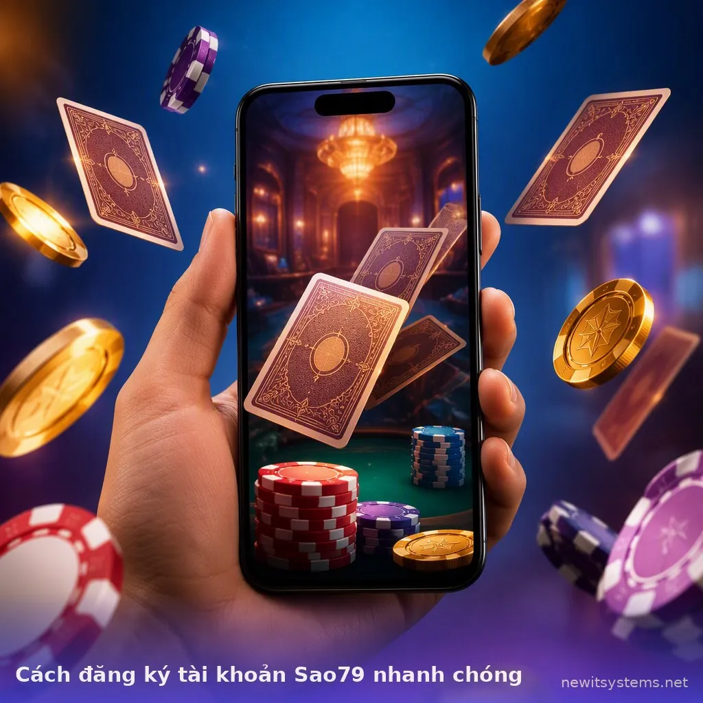 Cách đăng ký tài khoản Sao79 nhanh chóng