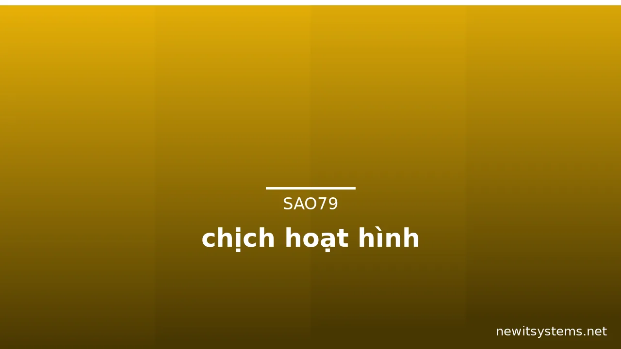 chịch hoạt hình