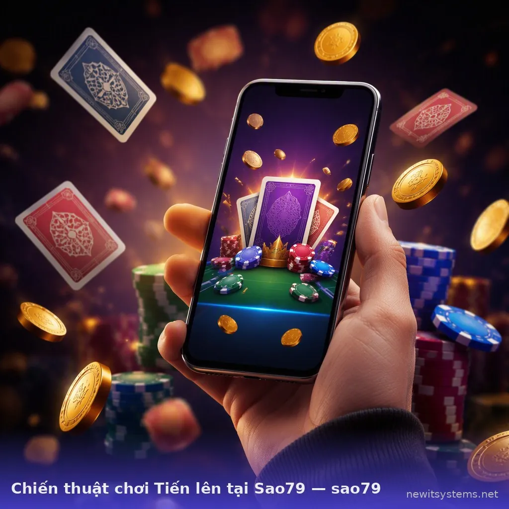Chiến thuật chơi Tiến lên tại Sao79 — sao79 · ảnh 3