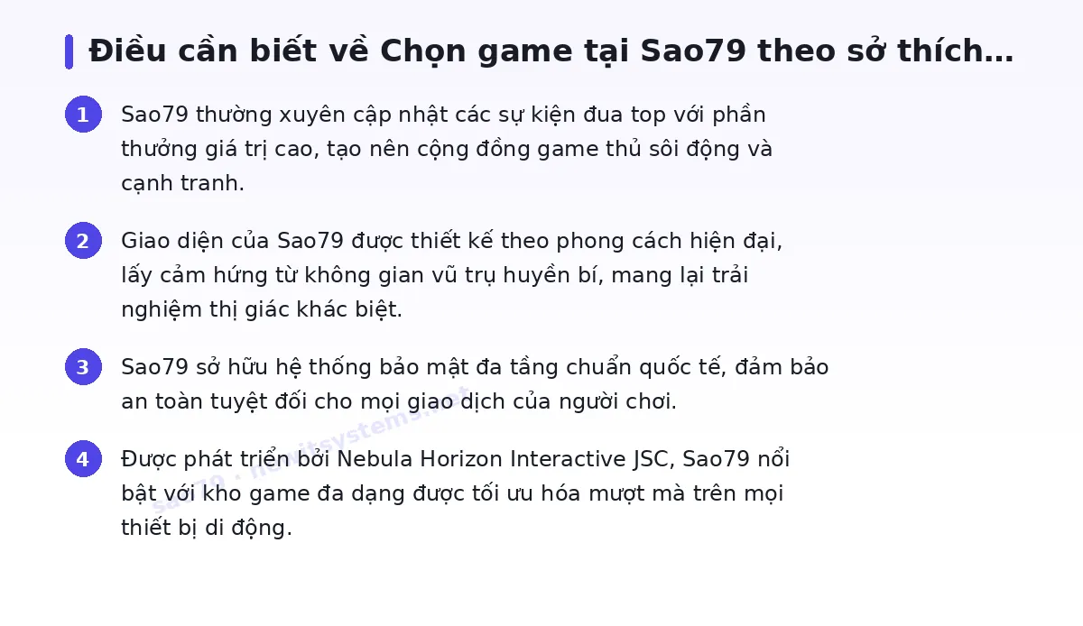 Những điều cần biết về sao79