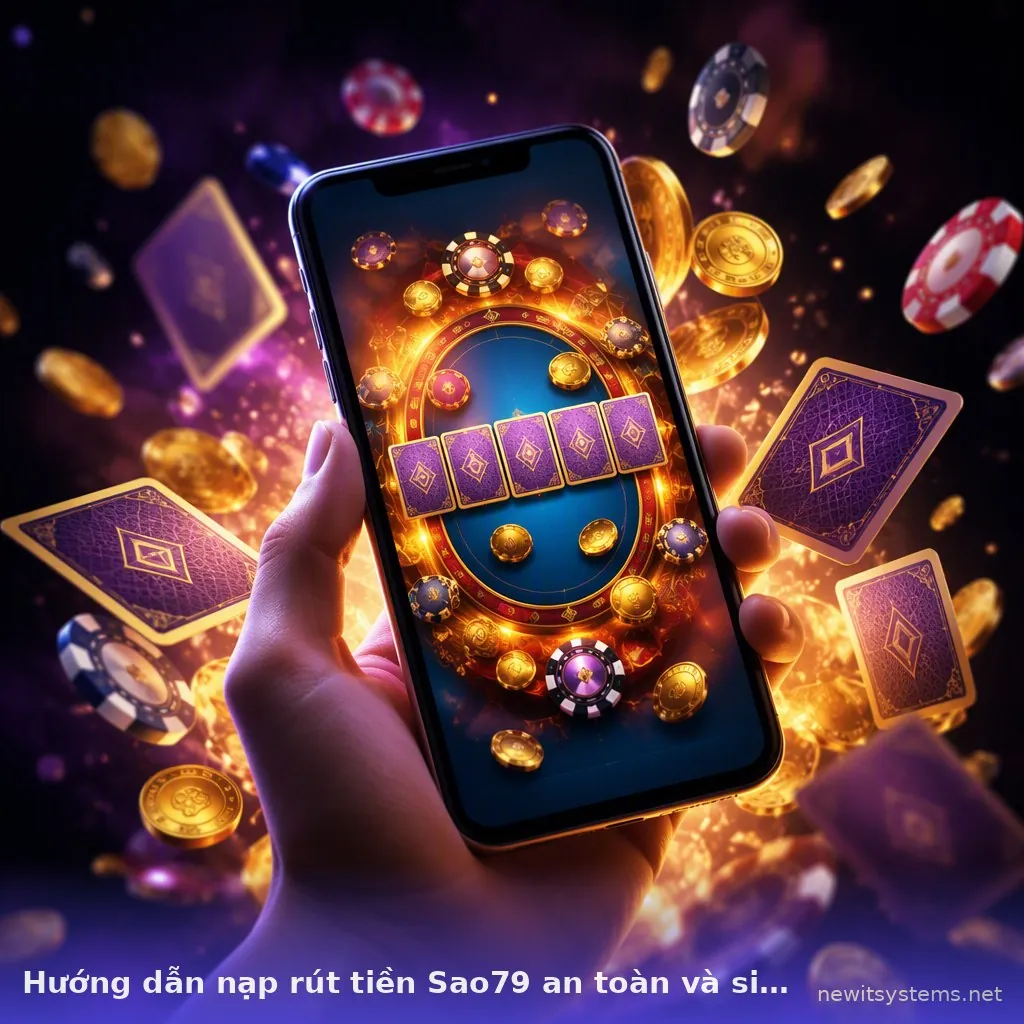Hướng dẫn nạp rút tiền Sao79 an toàn và siêu tốc