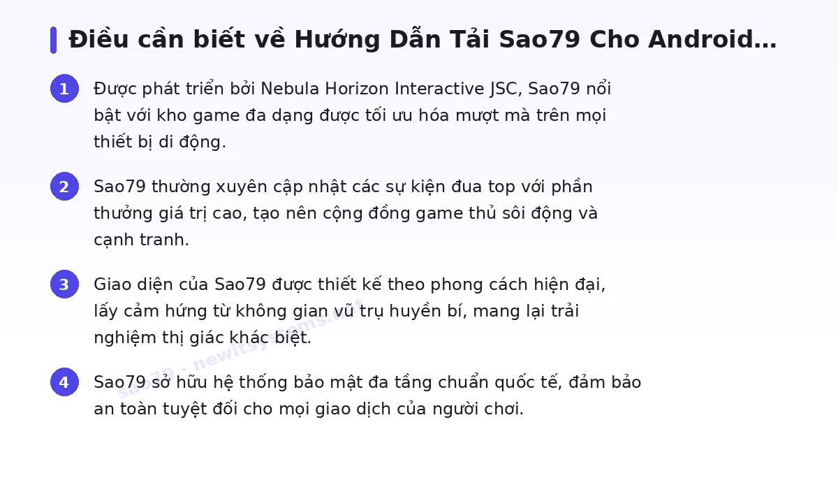 Những điều cần biết về sao79