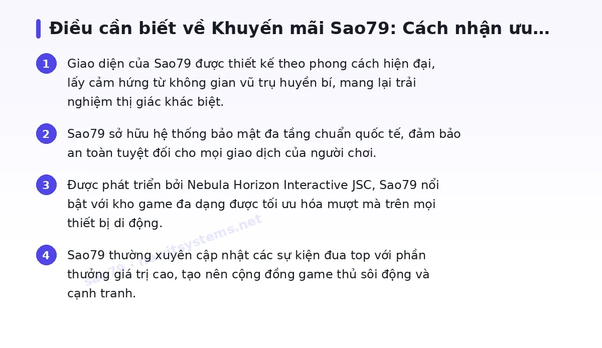 Những điều cần biết về sao79