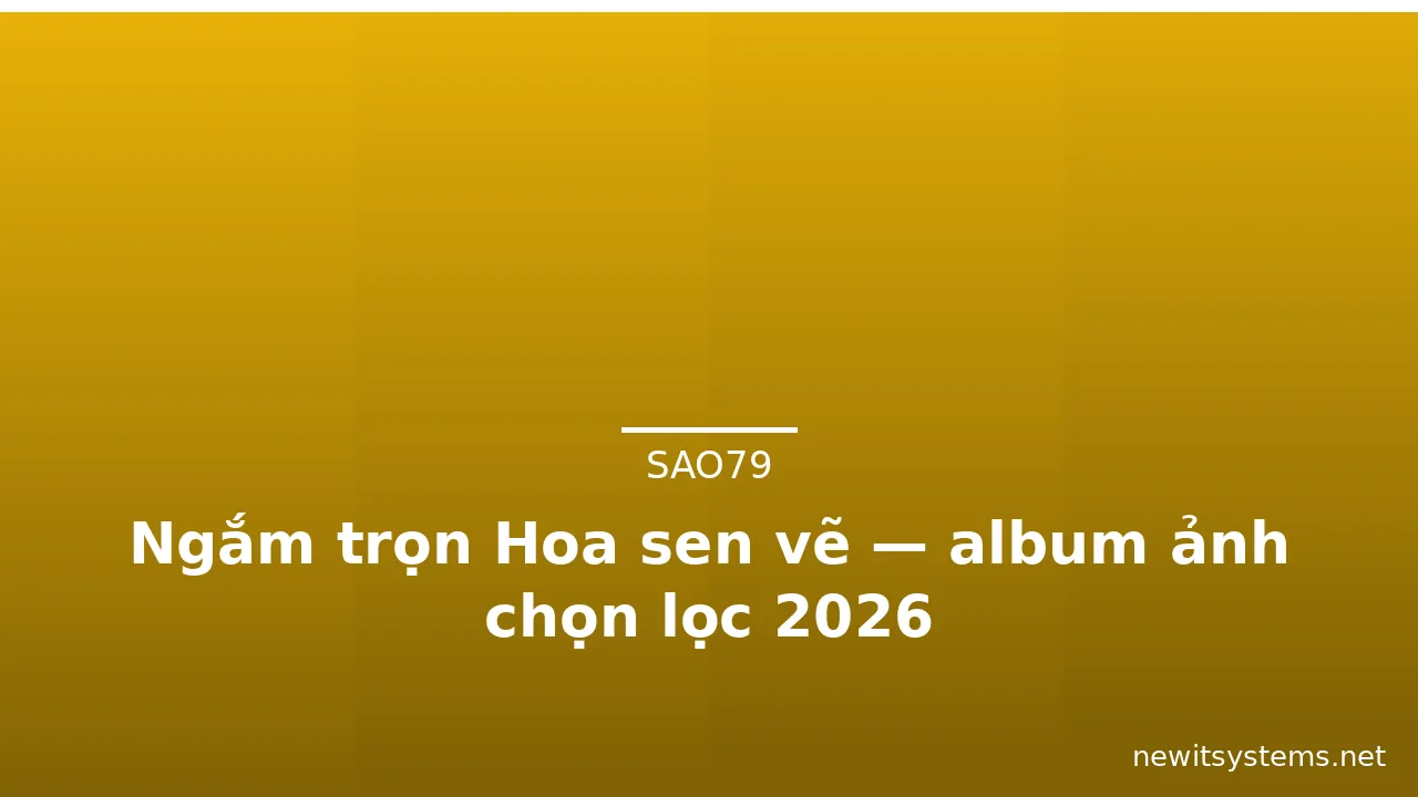 Ngắm trọn Hoa sen vẽ — album ảnh chọn lọc 2026 · ảnh 1