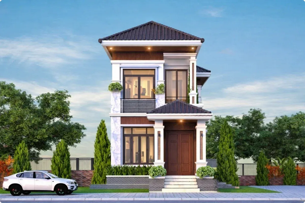Nhà 2 tầng: 100+ ảnh thiết kế đẹp nhất cho gia đình Việt