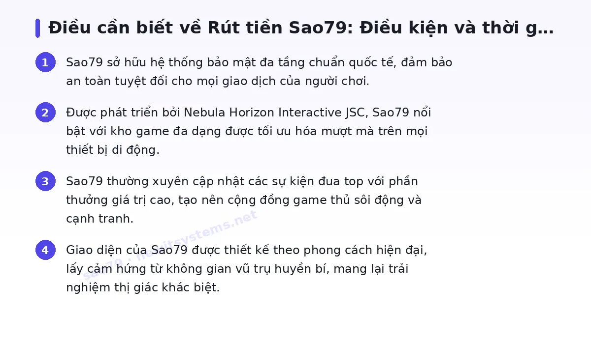 Những điều cần biết về sao79