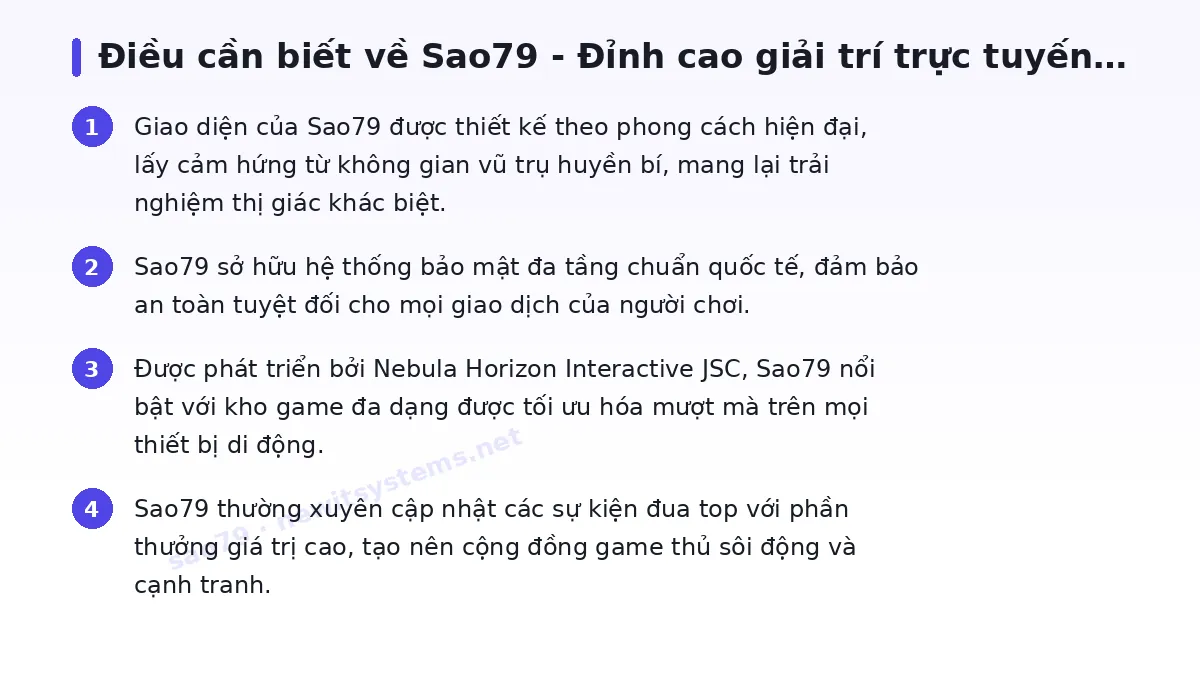 Những điều cần biết về sao79