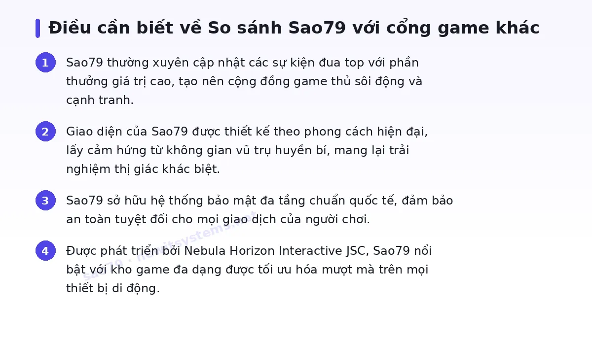 Những điều cần biết về sao79