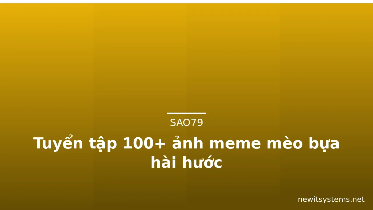 Tuyển tập 100+ ảnh meme mèo bựa hài hước