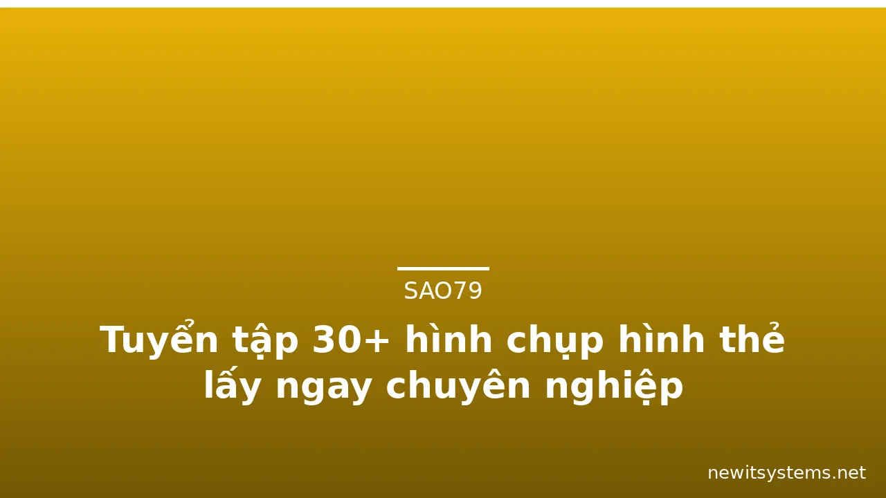 Tuyển tập 30+ hình chụp hình thẻ lấy ngay chuyên nghiệp · ảnh 3